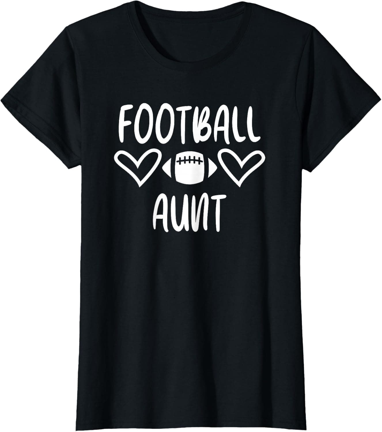 Cute Football Aunt Favorite Player Cheer Section — Football apparel design