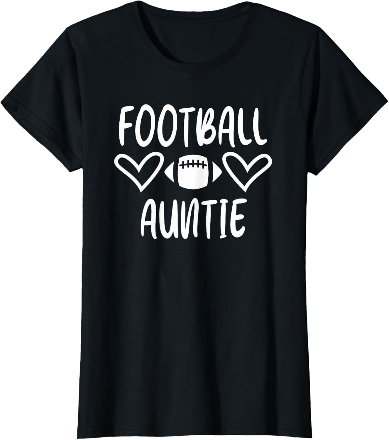 Cute Football Auntie Favorite Player Cheer Section — Football apparel design