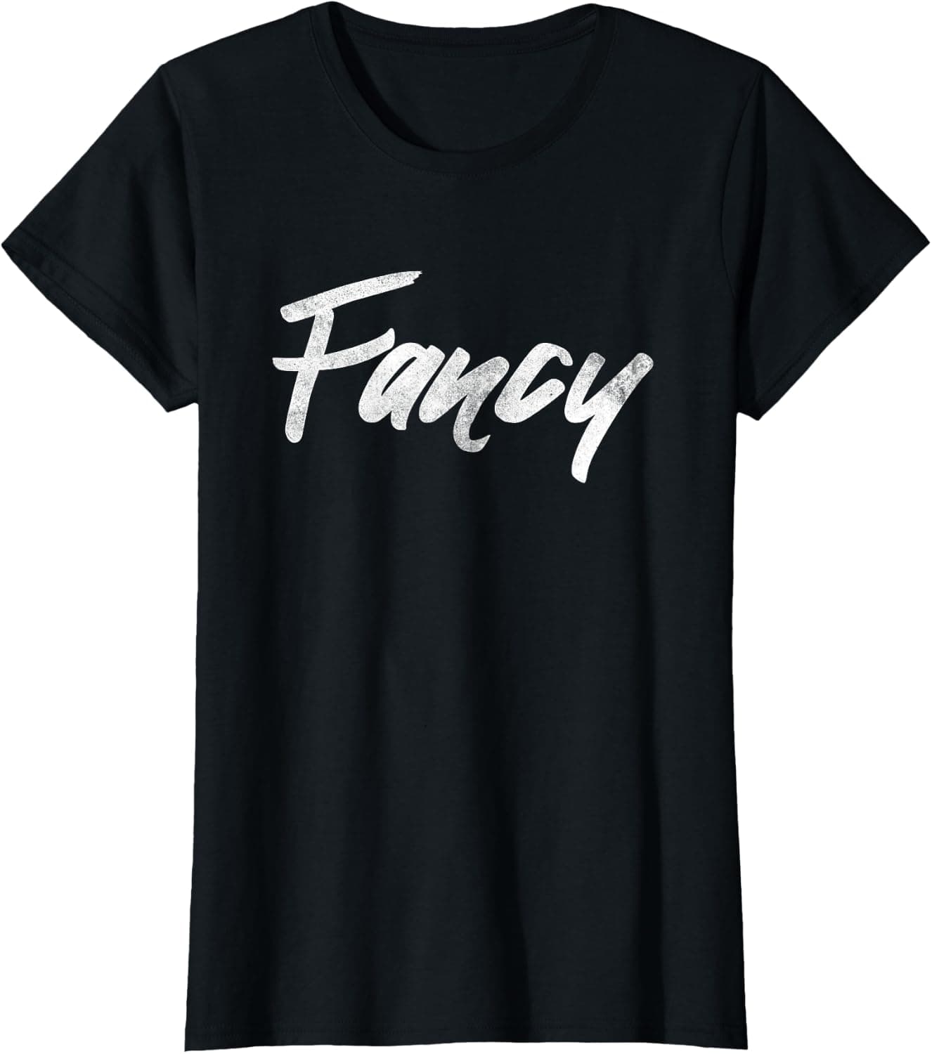 I'm So Fancy Distressed — Women apparel design