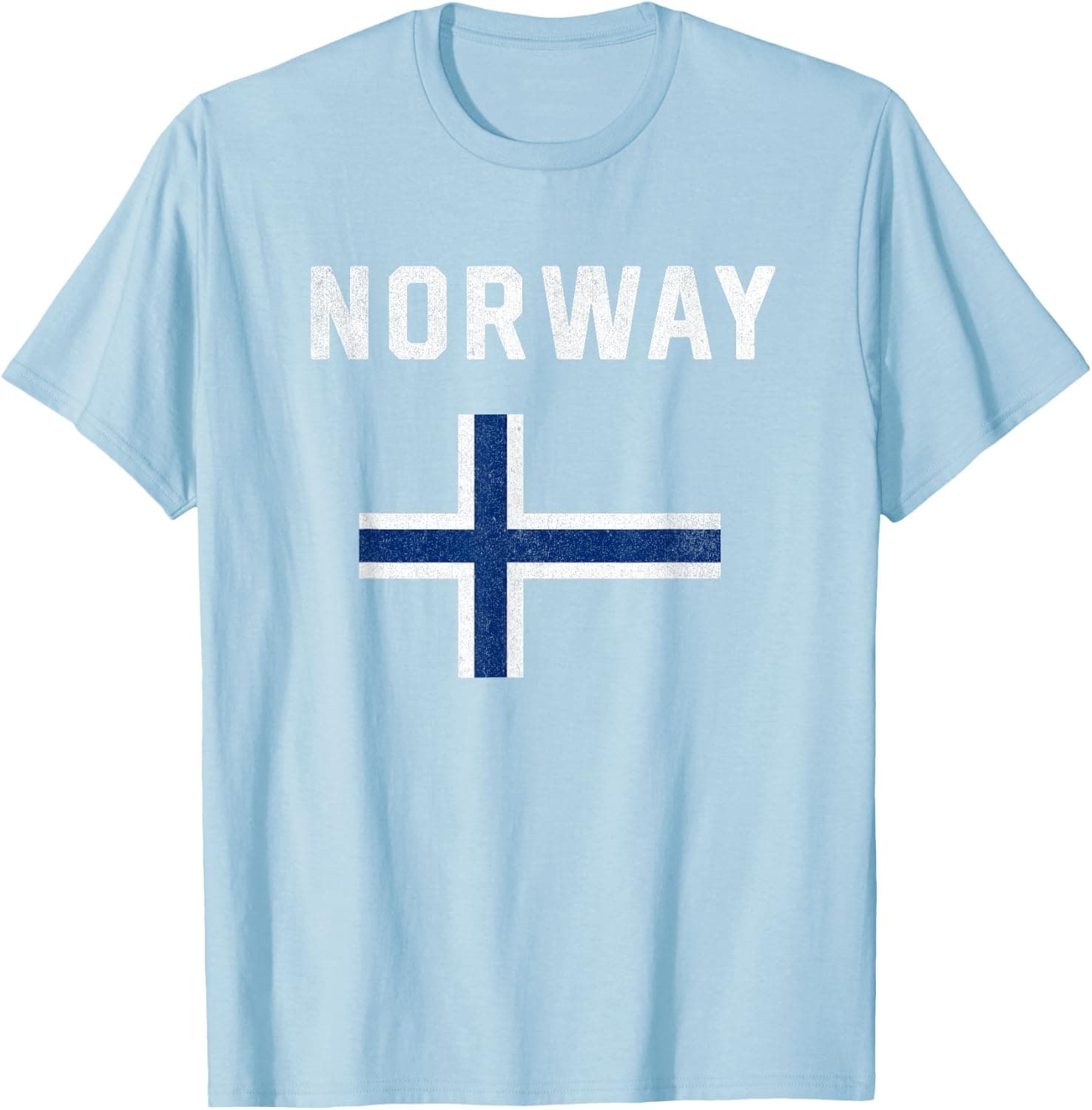 I Love Norway Minimalist Norwegian Flag — Norway apparel design