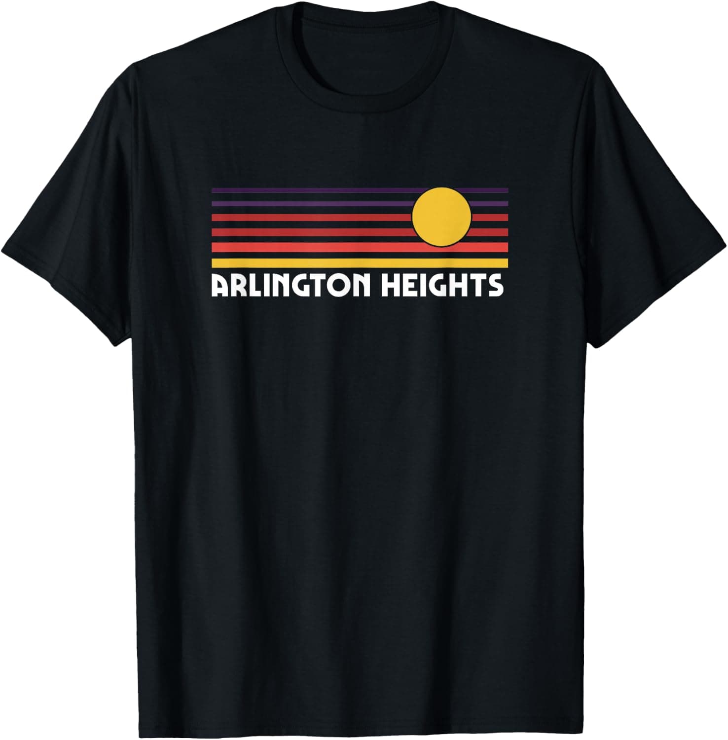 Arlington Heights Illinois Classic Retro Vintage Style City — USA apparel design