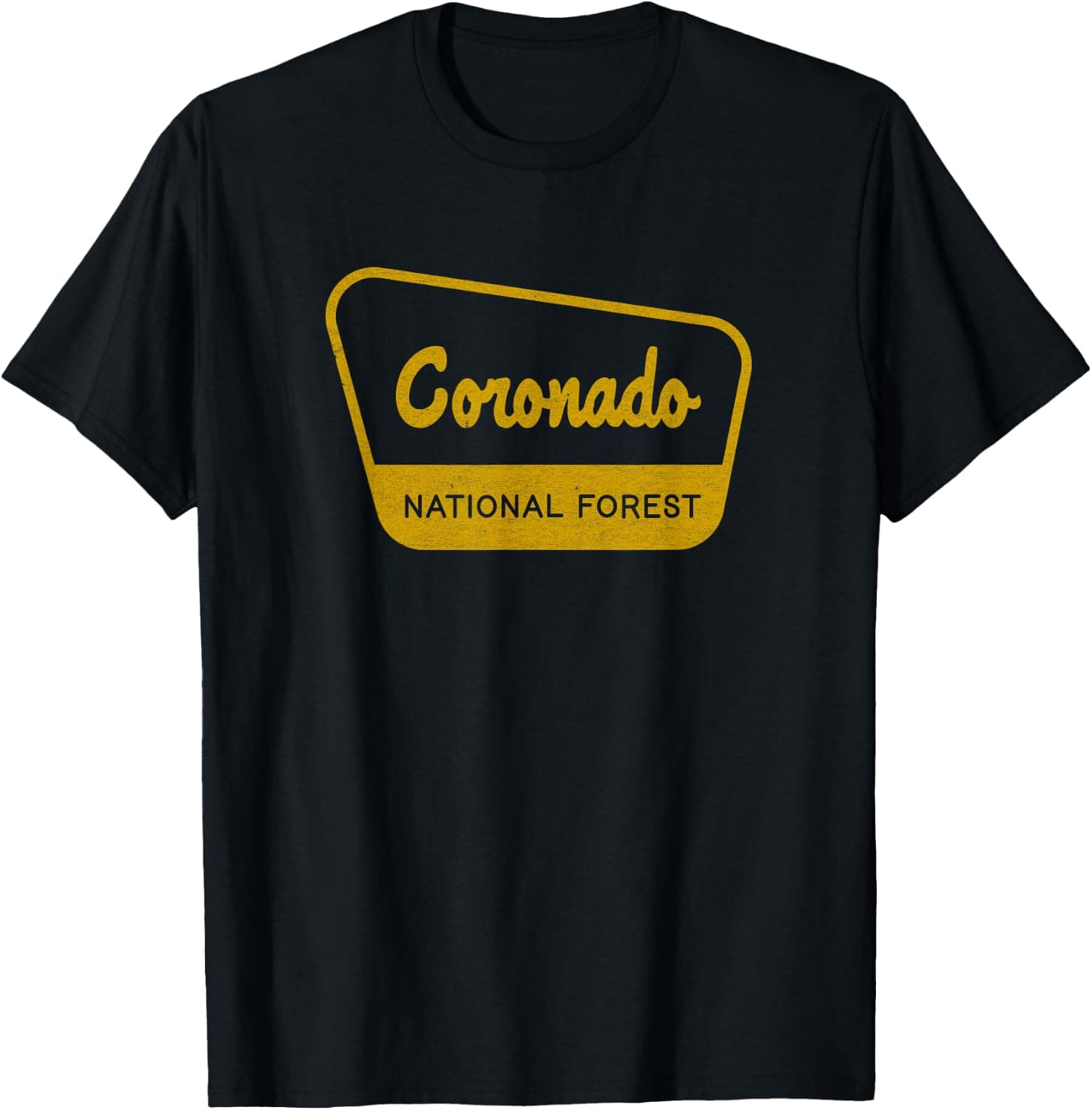 Coronado National Forest Vintage Inspired Sign Graphic — National Forests apparel design
