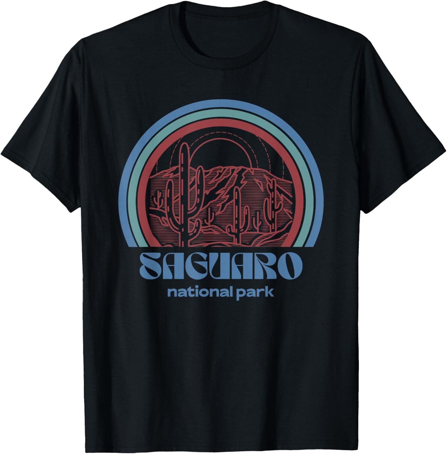Saguaro National Park Retro Vintage Style Outdoor Hiking — Saguaro National Park apparel design