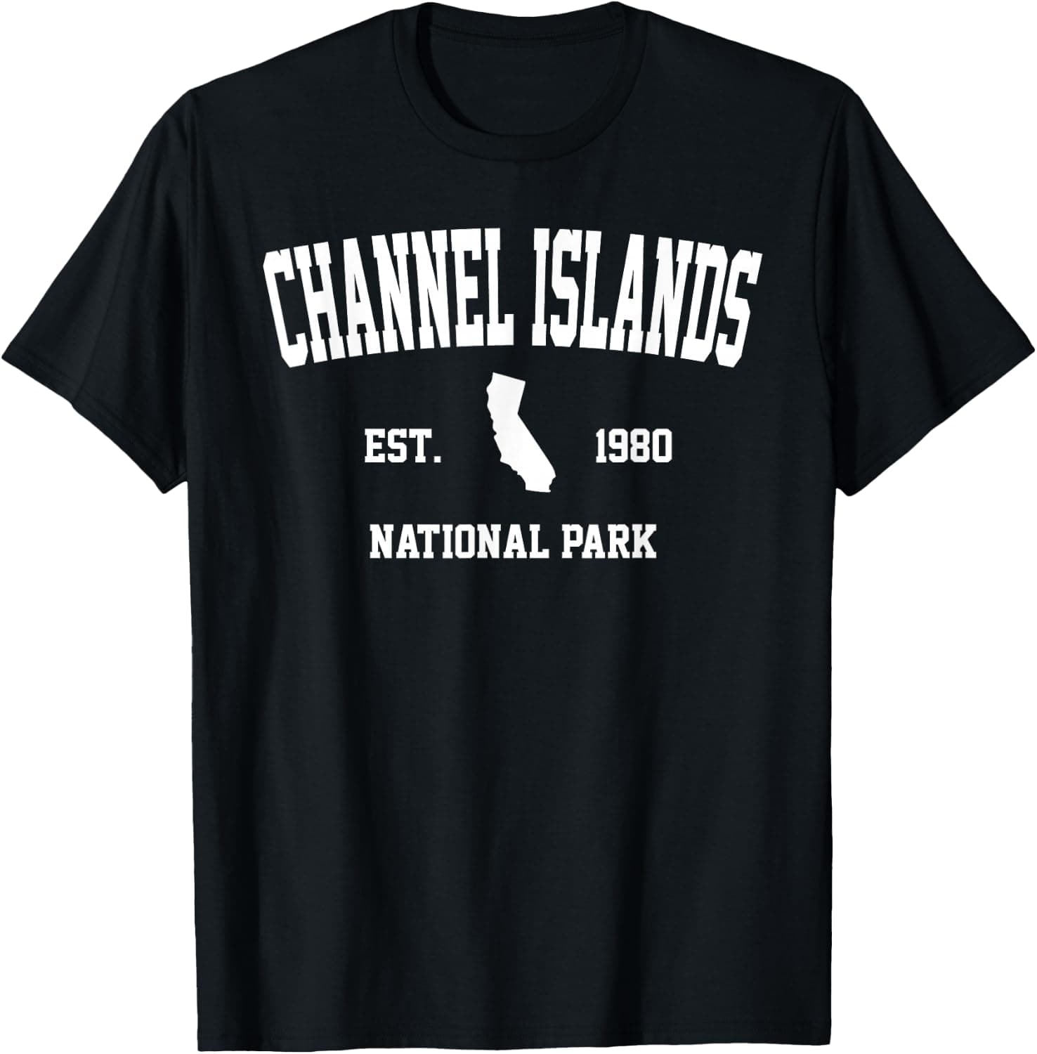 Retro Channel Islands National Park California Est 1980 — Channel Islands National Park apparel design