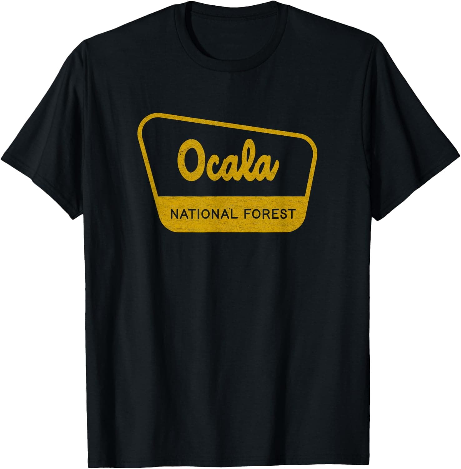 Ocala National Forest Vintage Inspired Sign Graphic — National Forests apparel design