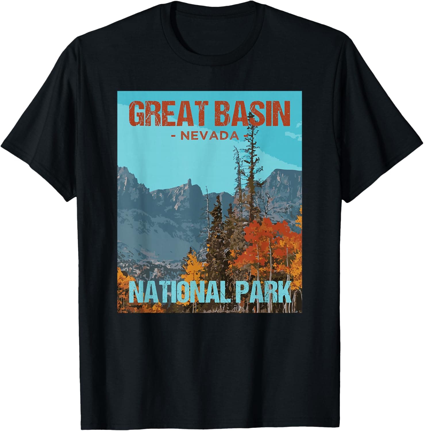 Great Basin National Park Nevada Poster — Great Basin National Park apparel design