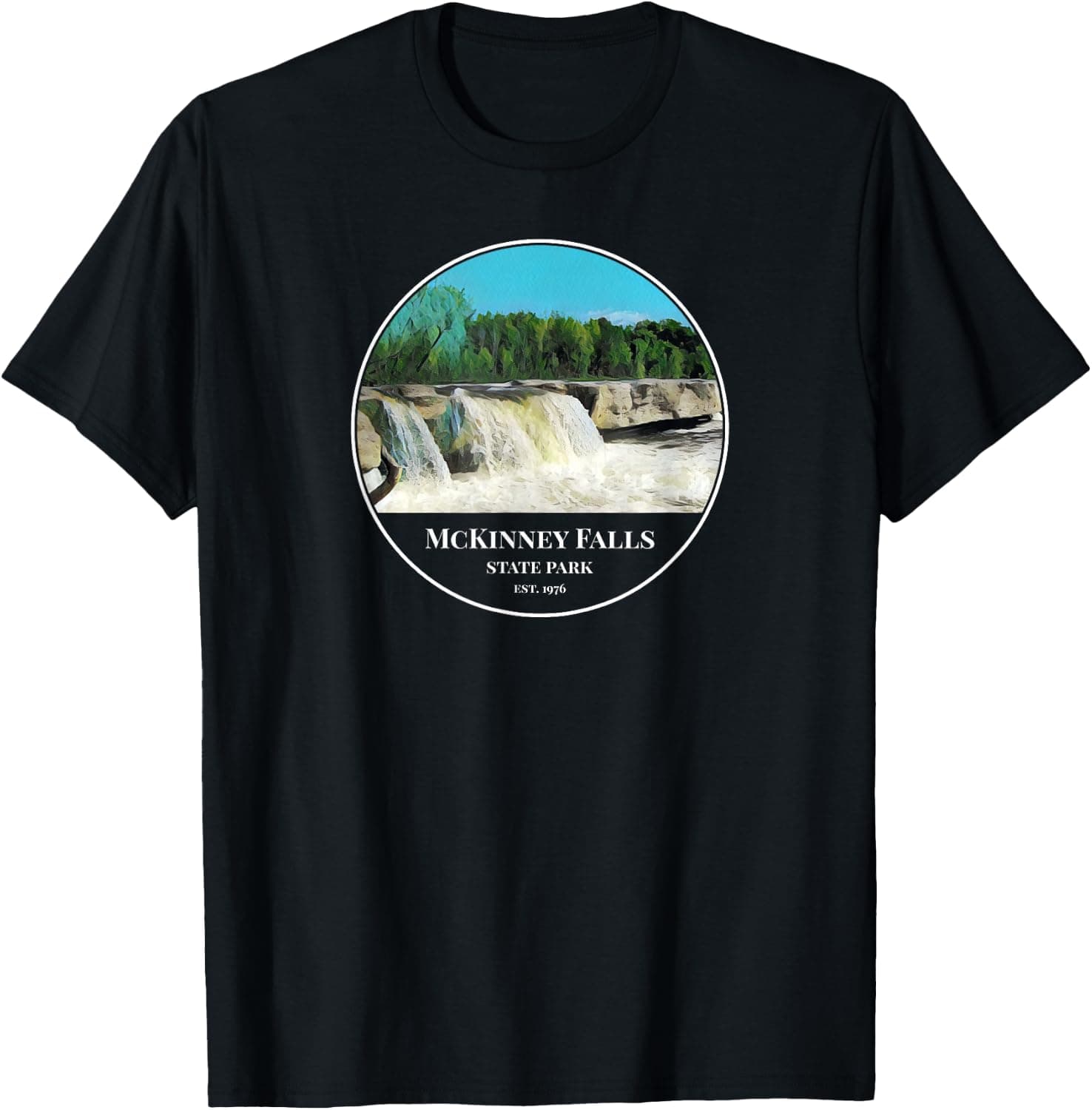 McKinney Falls State Park Texas Hiking — Texas apparel design