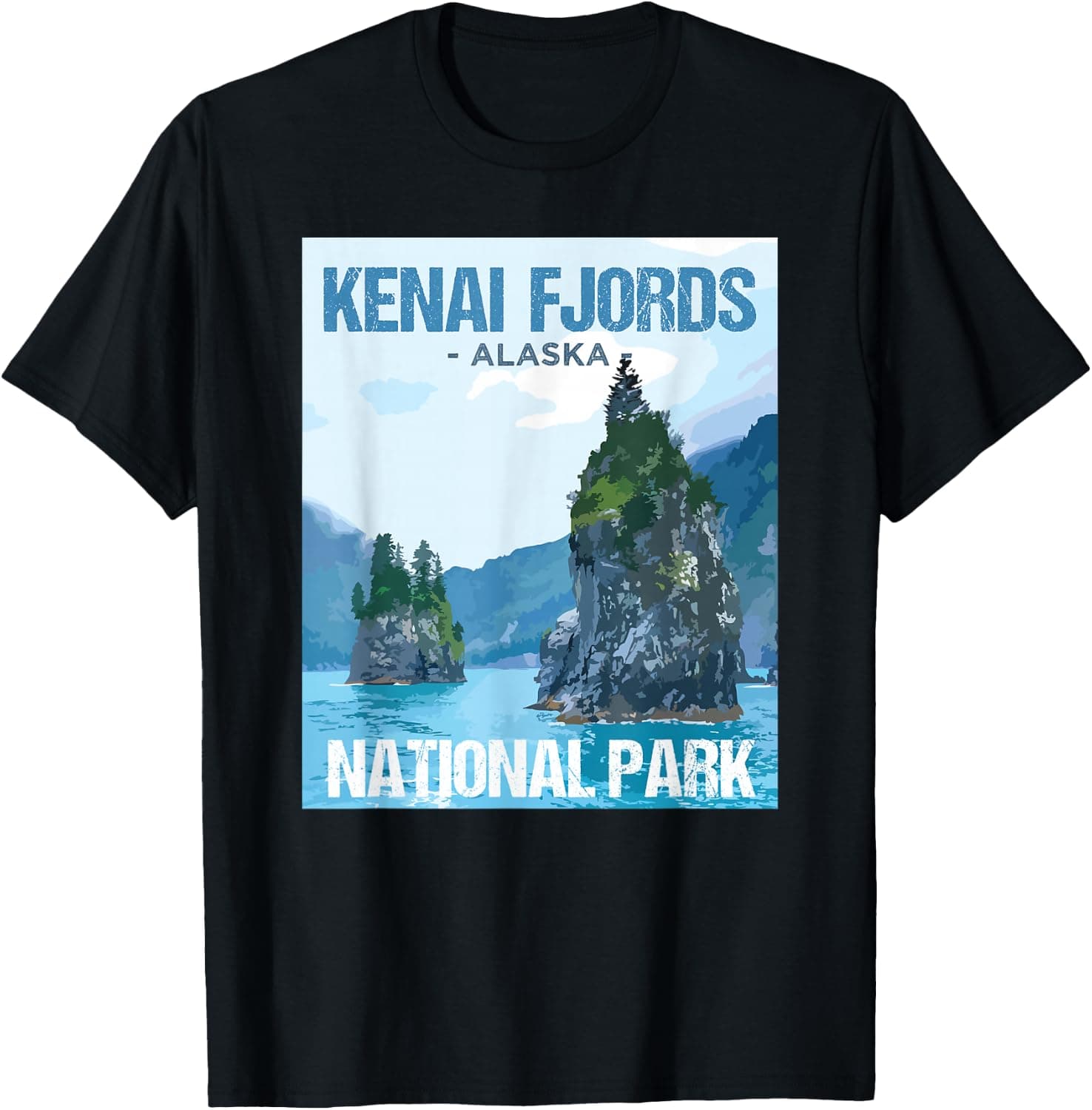 Kenai Fjords National Park — National Park apparel design